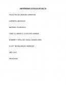 EL ABORTO- LA ACCION HUMANA