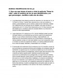 Analisis de la pelicula amar la vida INTRODUCCIÓN