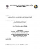 LABORATORIO DE CIENCIAS EXPERIMENTALES NOMBRE DE LA ACTIVIDAD: ¿CUÁNDO MURIÓ ELLA?