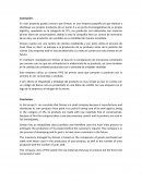 N este proyecto puedo concluir que Oresan es una empresa pequeña ya que elabora