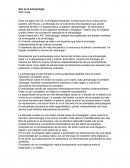 Resumen Qué es la antropología Marc Augé Qué es la antropología