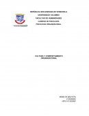 Psicologia Organizacional. Las metas del Comportamiento Organizacional