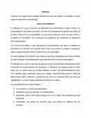 Software. Las características que tiene software