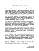 Emprendimiento: Más que una idea