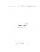 ESTUDIO PARA DETERMINAR LAS CAUSAS QUE LLEVAN A LOS ESTUDIANTES DE LA UNIVERSIDAD A CONSUMIR ALCOHOL EXCESIVAMENTE