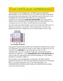 LAS PARTICULAS ELEMENTALES
