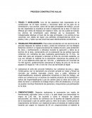 Procedimiento constructivo aulas
