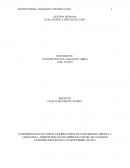 Evaluación distancia Gestión Humana