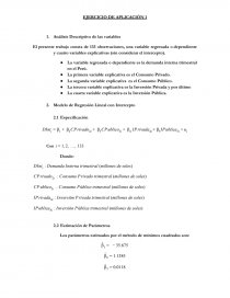 Análisis Descriptivo de las variables. Página 1