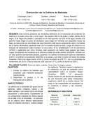 Laboratorio 2. Extracción de la Cafeína de Bebidas