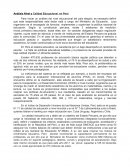 Análisis Nivel y Calidad Educacional en Perú