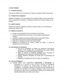 Investigación de mercado Sedal