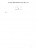Estructuralismo y Funcionalismo -(resumen)