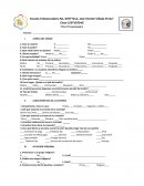 Ficha Psicopedagógica