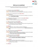 Métricas de Marketing