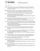 Lista de referencias. Estimación y proyección de la mortalidad para Costa Rica