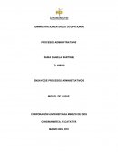 ENSAYO DE PROCESOS ADMINISTRATIVOS