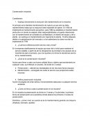Conservación industrial. Cuestionario