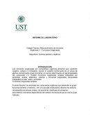 Funciones oxigenadas. Química general y orgánica