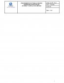 Plan de mantenimiento planta solar PROCEDIMIENTO ESPECÍFICO
