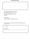 Guias Realiza las siguientes descomposiciones de forma desarrollada (guíate por el ejemplo anterior)