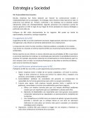 Ejemplo de la Estrategia y sociedad