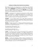 CONTRATO DE PRESTACIÓN DE SERVICIOS DE HOSPEDAJE