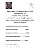 Oxidación de un clavo con distintos factores intervenientes Preparatoria No. 23