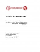 TRABAJO INTEGRADOR SALUD TRABAJO INTEGRADOR FINAL