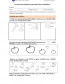 Ejemplo de la Prueba de prekinder