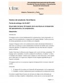 El impacto de la escritura en el desarrollo del pensamiento y la comprensión