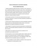 Guía de Introducción a las Ciencias Sociales