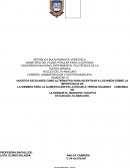 HUERTOS ESCOLARES COMO ALTERNATIVA PARA INCENTIVAR A LOS NIÑOS SOBRE LA IMPORTANCIA DE LA SIEMBRA PÀRA LA ALIMENTACIÓN EN LA ESCUELA TERESA EDUARDO COMUNIDA DE LA HORQUETA, MUNICIPIO TUCUPITA ESTADO.DELTA AMACURO..