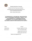 LOS PRINCIPIOS DE LA CONTABILIDAD, COMO ESTRATEGIA PARA EL MEJORAMIENTO PROFESIONAL