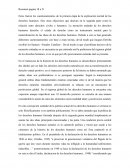 La política actual de los derechos humanos