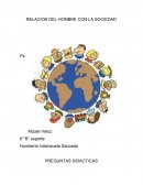 Relacion del hombre con la sociedad