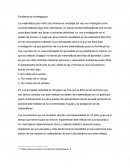 Pedagogia Problema de investigacion