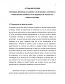 Estrategias didácticas para atender a la diversidad y contribuir al fortalecimiento académico en la asignatura de ciencias con énfasis en biología.