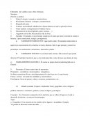 Elementos del análisis para obras literarias. Narrativa (Novela y cuento)