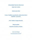 Museos Análisis coyuntural y estructural de la realidad nacional