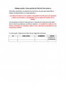 FORMULACIÓN Y EVALUACIÓN DE PROYECTOS 201801-A