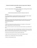 Produccion de dióxido de azufre (SO2) y efectos de la agua acida en objetos de nuestro ambiente