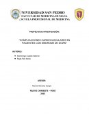 CUALES SON LAS “COMPLICACIONES CARDIOVASCULARES EN PACIENTES CON SÍNDROME DE DOWN”