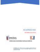Acuerdo número 442 por el que se establece el Sistema Nacional de Bachillerato en un marco de diversidad