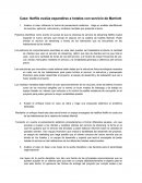 Caso: Netflix evalúa expandirse a hoteles con servicio de Marriott