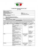 Plan de clase del contenido de espacios económicos secudnaria BLOQUE III. DINÁMICA DE LA POBLACIÓN.