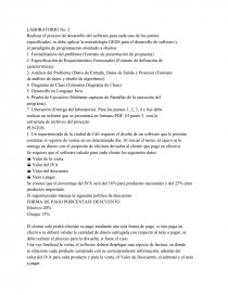 LABORATORIO No. 2 Realizar el proceso de desarrollo del software. Página 1