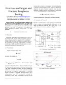 Ejercicios de ensayos de fatiga