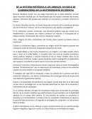 DE LA HISTORIA METÓDICA A LOS ANNALES: UN SIGLO DE ELABORACIONES EN LA HISTORIOGRAFÍA OCCIDENTAL