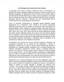 La Psicología como formación del ser humano